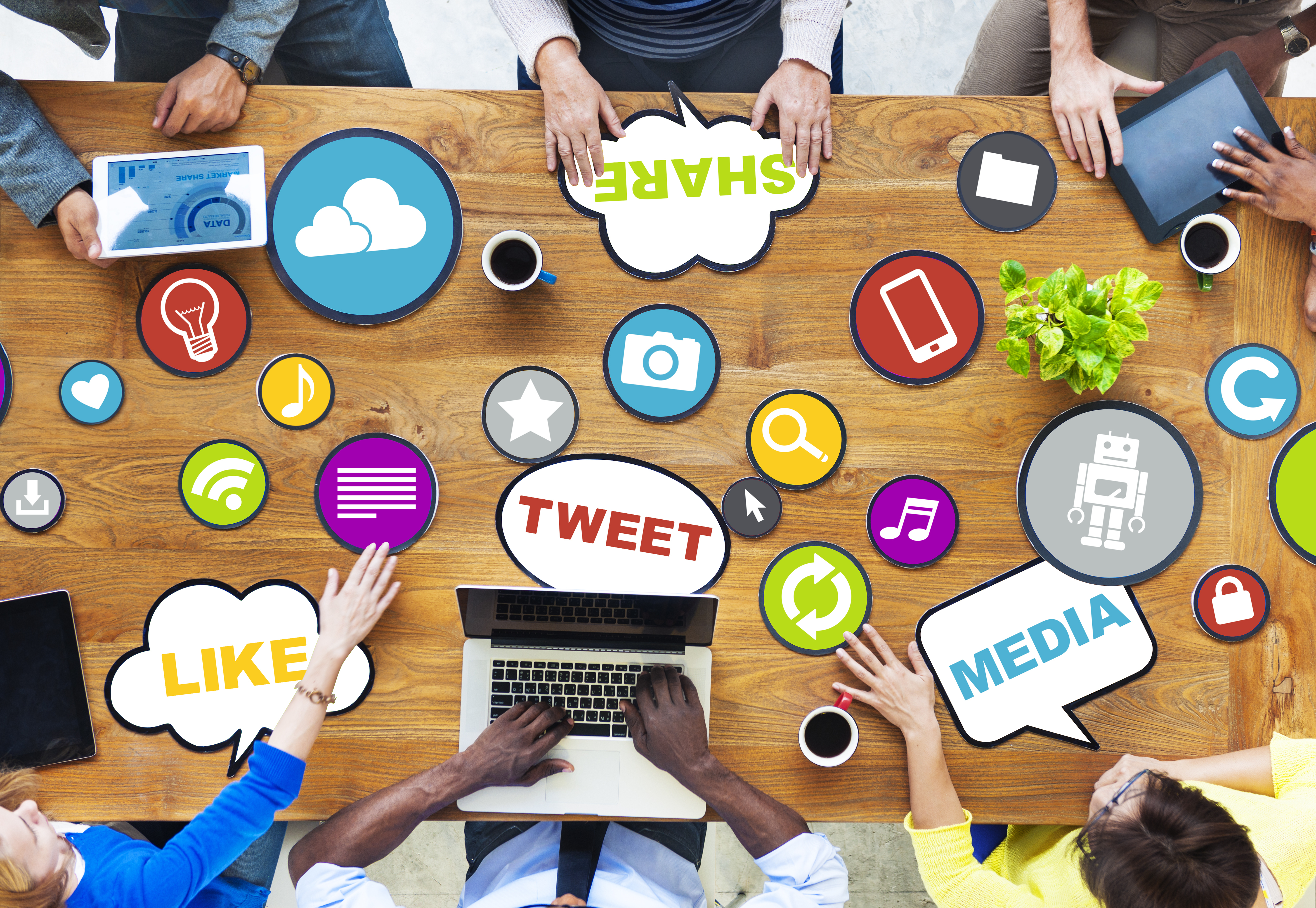 Image showing Social Media Marketing